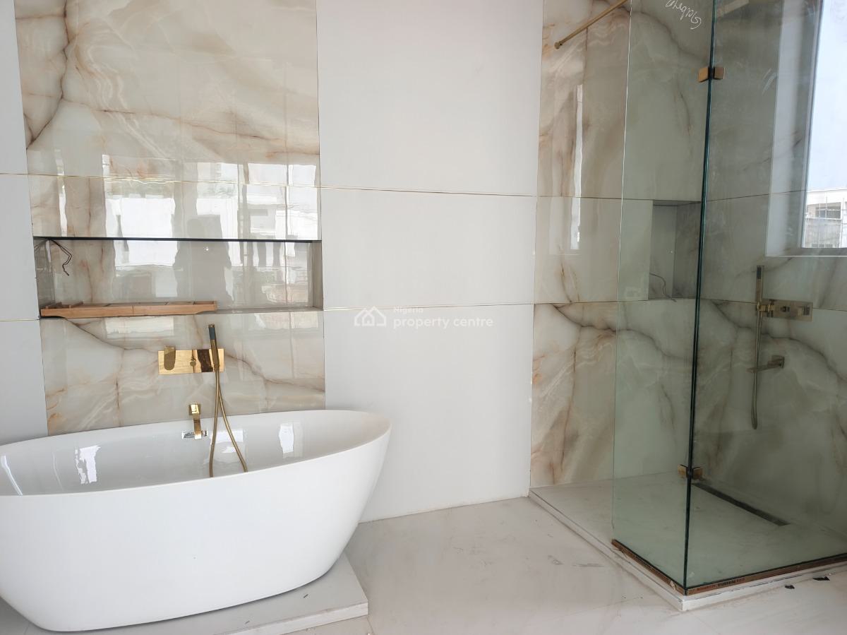 Ultra-luxury 5-bedrooms Smart Home + Pool, Cinema, Elevator & Bq, Cowrie Creek Estate, Beside Nicon Town, Lekki Phase 1, Lekki, Lagos, Semi-detached Duplex for Sale