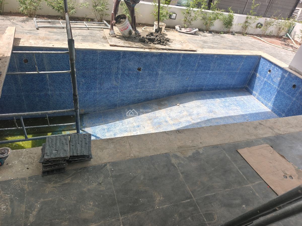 Ultra-luxury 5-bedrooms Smart Home + Pool, Cinema, Elevator & Bq, Cowrie Creek Estate, Beside Nicon Town, Lekki Phase 1, Lekki, Lagos, Semi-detached Duplex for Sale