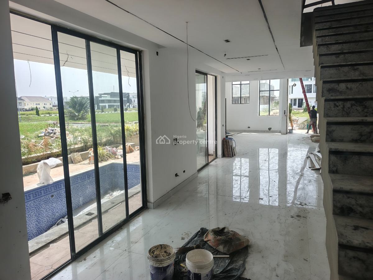 Super-lux Smart Home with Cinema, Pool, Elevator, Bq, Cowrie Creek, Ikate, Lekki, Lagos, Semi-detached Duplex for Sale