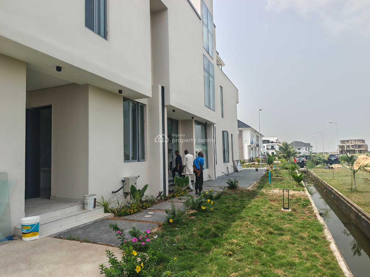 Luxury 5 Bedroom Duplex with Bq, Cinema & Pool, Cowrie Creek Estate, Osapa, Lekki, Lagos, Semi-detached Duplex for Sale