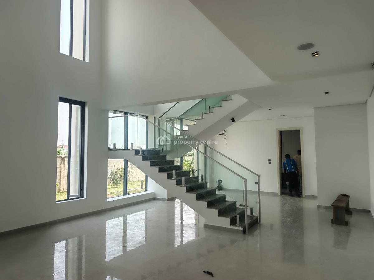 Luxury 5 Bedroom Duplex with Bq, Cinema & Pool, Cowrie Creek Estate, Osapa, Lekki, Lagos, Semi-detached Duplex for Sale