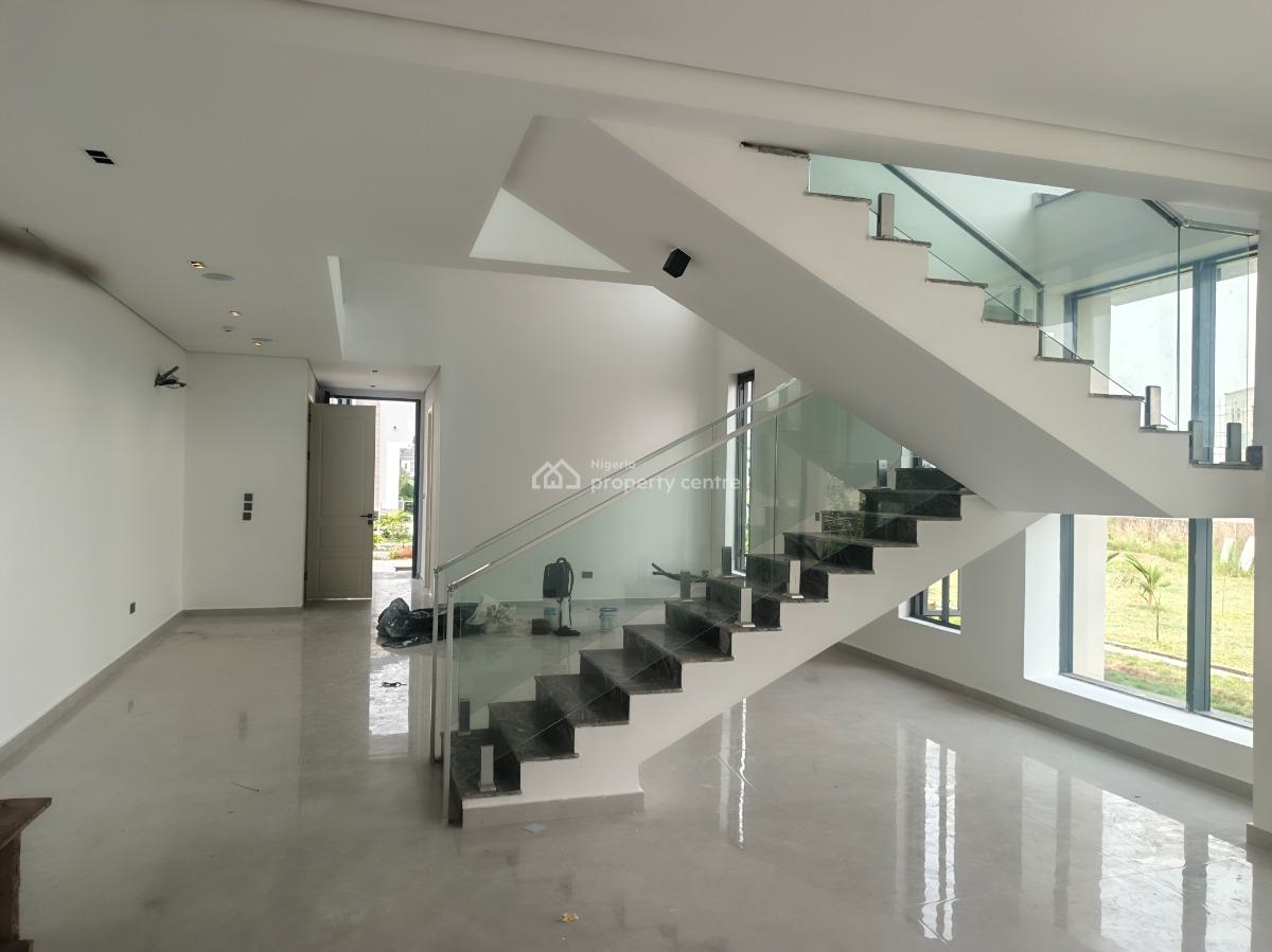 Luxury 5 Bedroom Duplex with Bq, Cinema & Pool, Cowrie Creek Estate, Osapa, Lekki, Lagos, Semi-detached Duplex for Sale