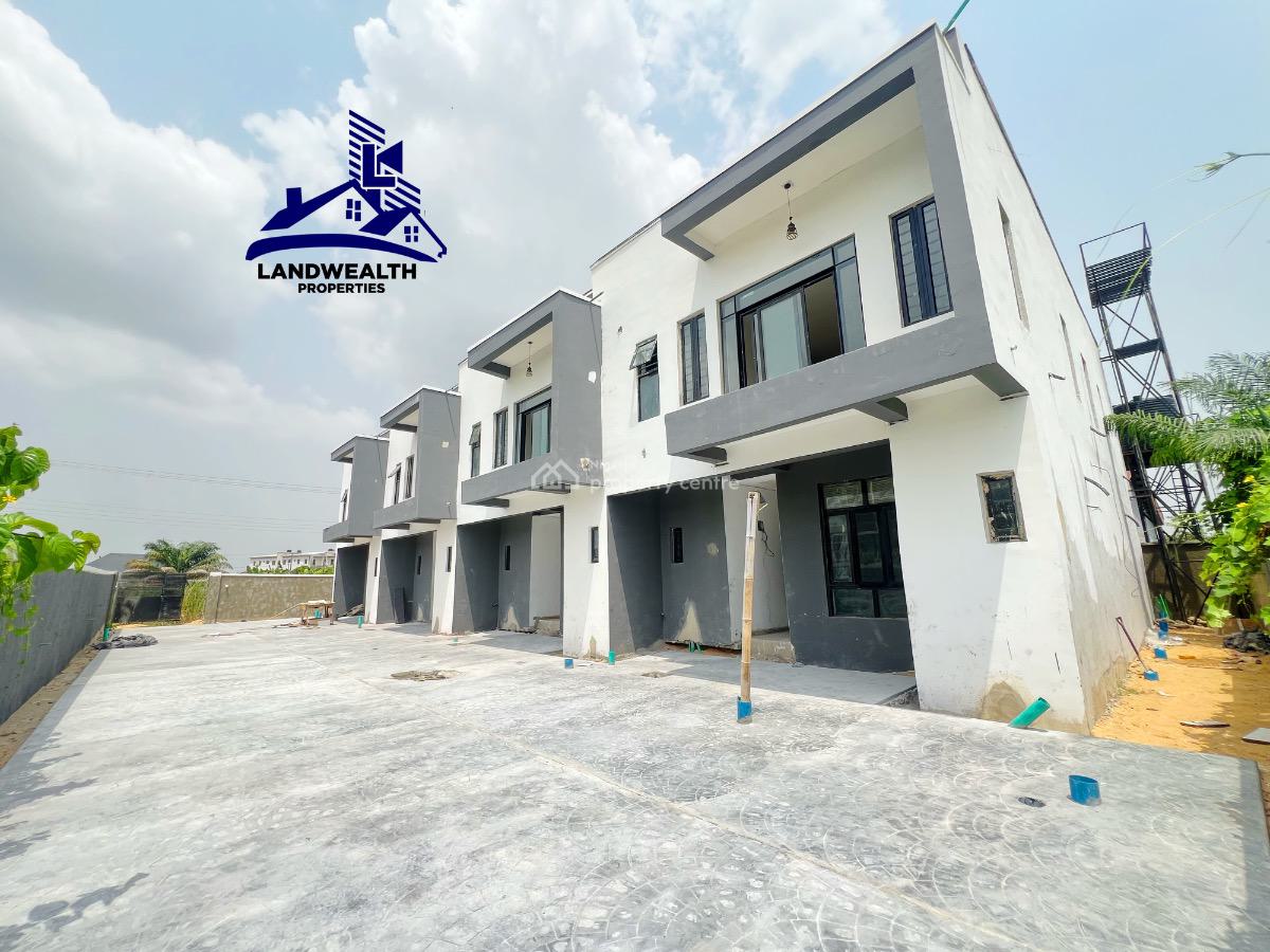 4 Units of Massive 4 Bedroom Terrace Duplexes with Bq, Ajah, Lagos, Terraced Duplex for Sale