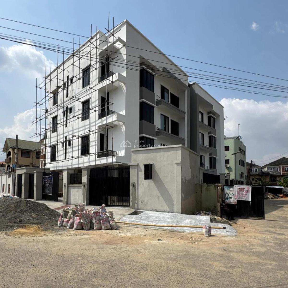 Newly Built and Very Spacious 3 Bedroom Apartment, Allen, Ikeja, Lagos, Flat / Apartment for Sale