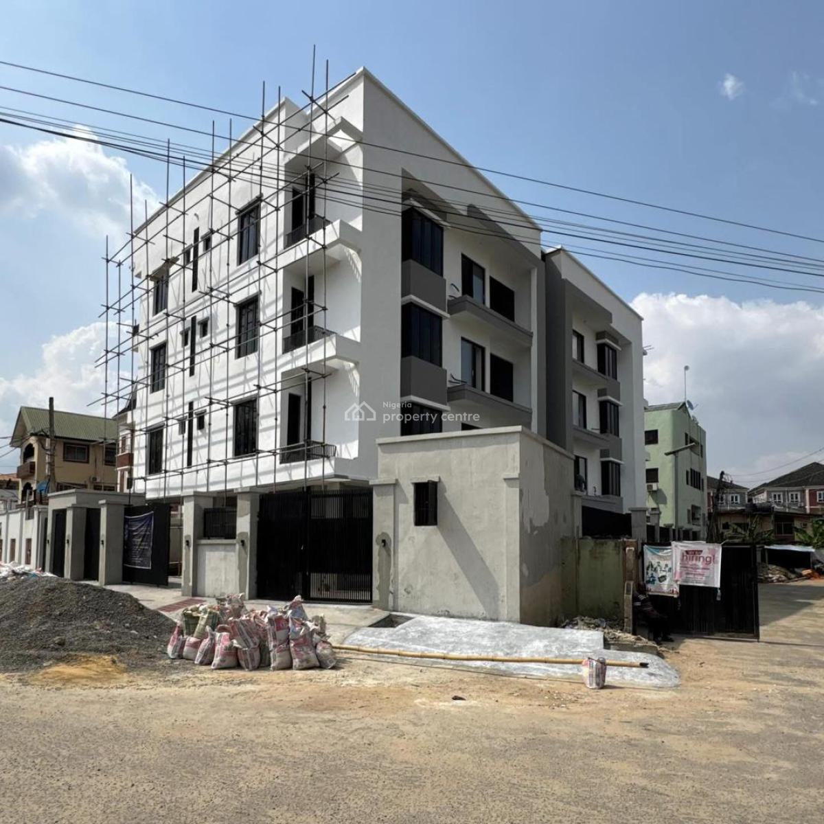 Newly Built and Very Spacious 3 Bedroom Apartment, Allen, Ikeja, Lagos, Flat / Apartment for Sale
