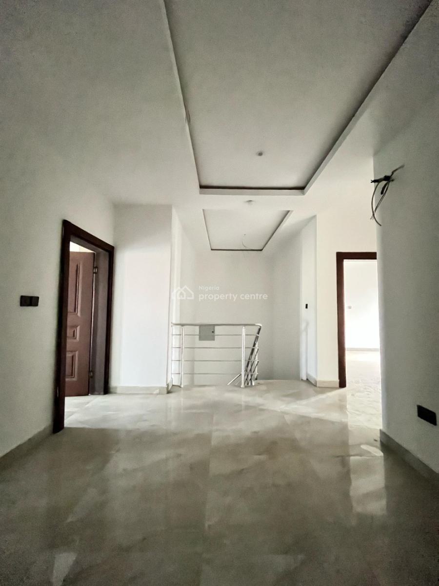 Well Built Spacious Fully Serviced 4 Bedroom Terraced Duplex with Bq, Atlantic View Estate New Road, Lekki, Lagos, House for Rent