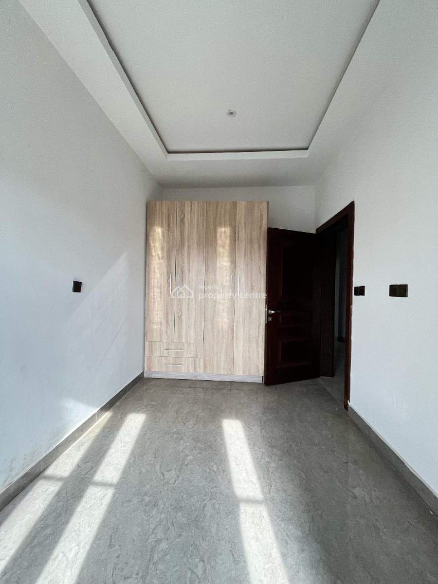 Well Built Spacious Fully Serviced 4 Bedroom Terraced Duplex with Bq, Atlantic View Estate New Road, Lekki, Lagos, House for Rent