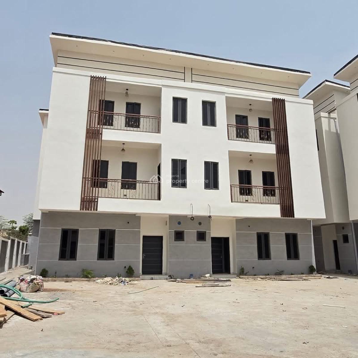 Brand New 4 Bedroom Semi Detached Spacious Duplex,bq,furnished Kitchen, Utako, Abuja, Semi-detached Duplex for Sale