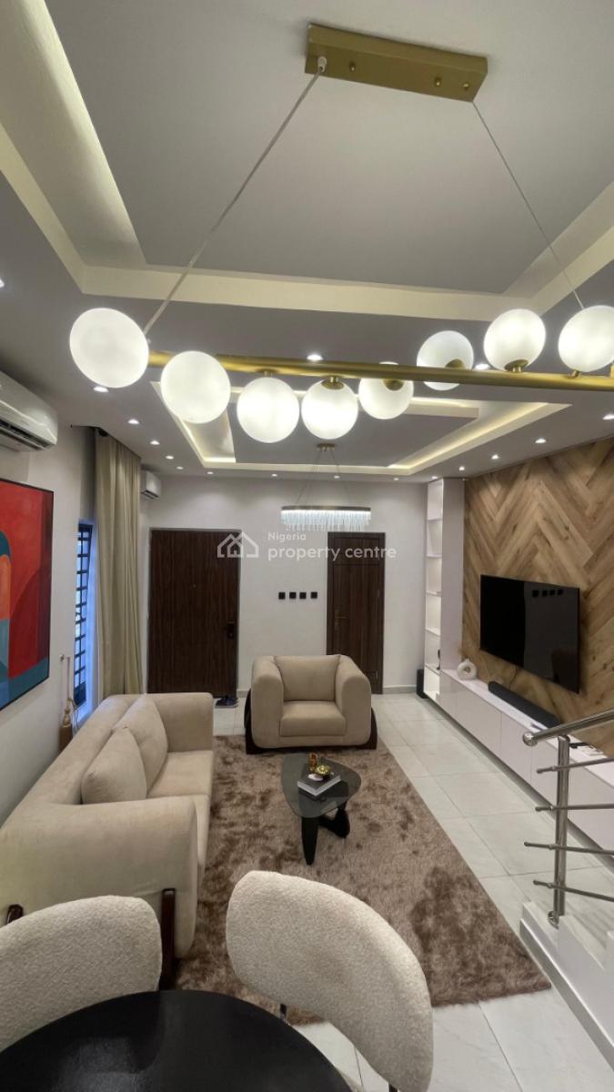 3 Bedroom Fully Furnished Terrace Duplex, Orchid Road, Ikota, Lekki, Lagos, House Short Let