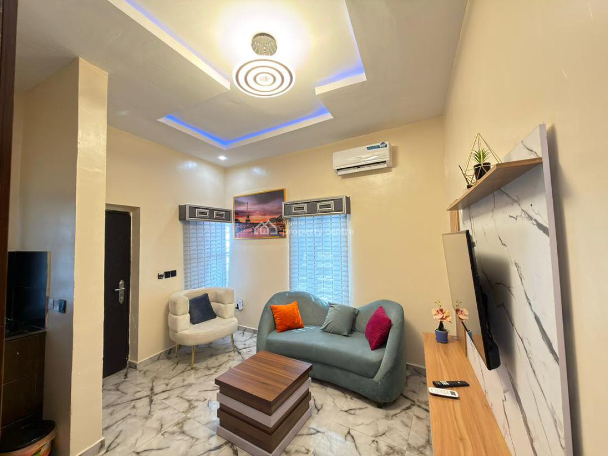 1 Bedroom Luxury Apartment, Gbemisola Close, Vintage Estate, Sangotedo, Ajah, Lagos, Mini Flat (room and Parlour) Short Let