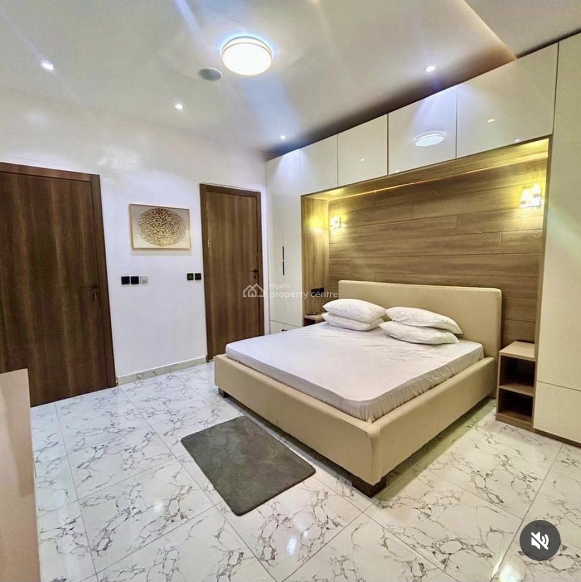 Direct to Mandate Furnished & Service 2 Bedroom Apartment, Chevron Drive, Lekki, Lagos, House for Rent