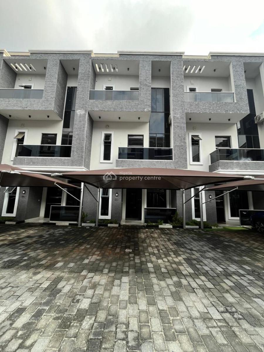 4-bedroom Terrace with Bq, Victoria Island (vi), Lagos, Terraced Duplex for Sale