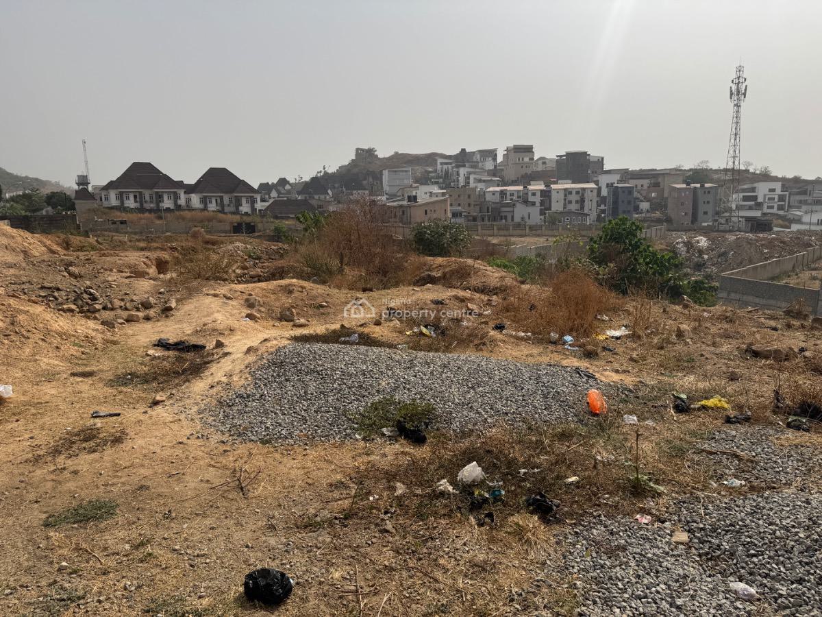 1400sqm Fcda C of O Plot Available in a Built Up Area, Guzape Main, Guzape District, Abuja, Residential Land for Sale