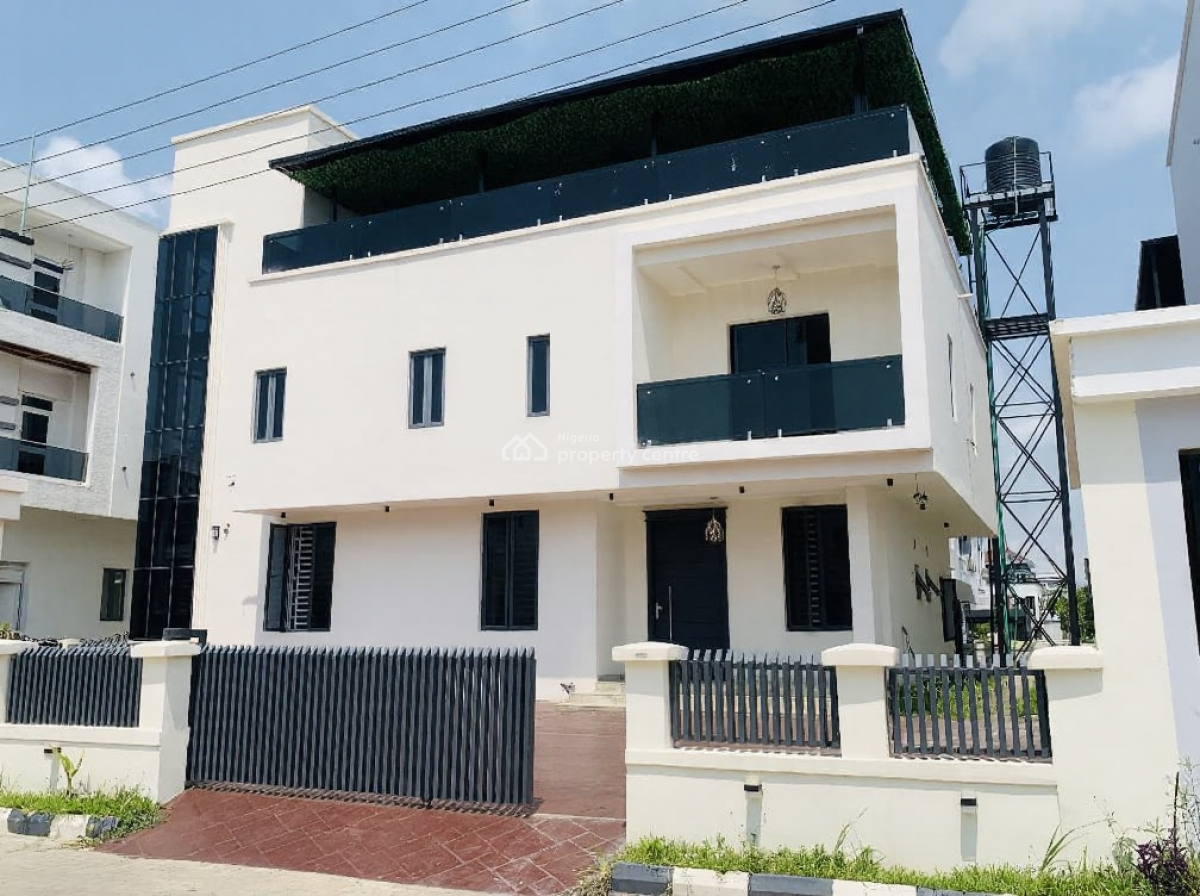 6 Bedroom Detached Duplex with Bq & Study Room, Victory Park Estate, Osapa, Lekki, Lagos, Detached Duplex for Sale