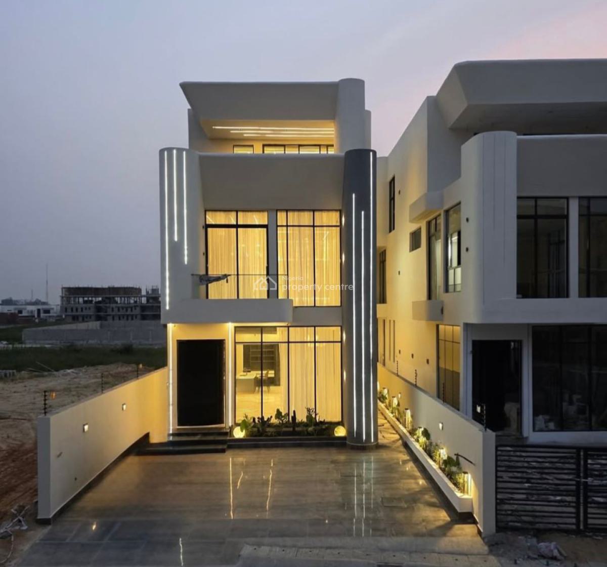 Magnificent 5beds with Pool &gym,cinema, Lekki Phase 1, Lekki, Lagos, Detached Duplex for Sale