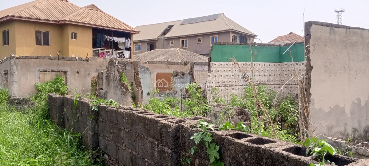Dry Table Land with Demolished Structures, Asese, Ibafo, Ogun, Mixed-use Land for Sale