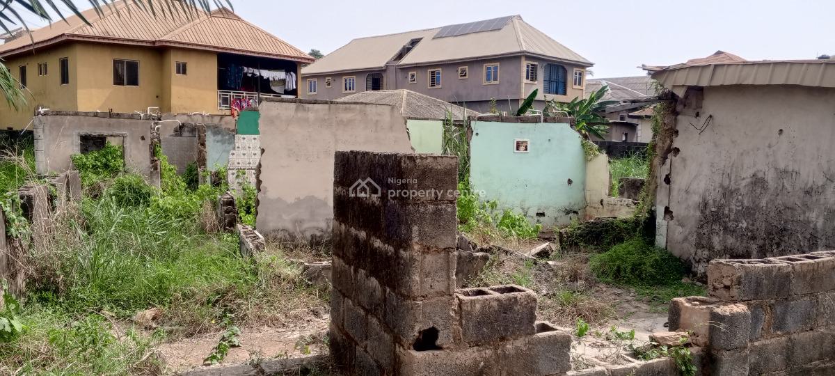 Dry Table Land with Demolished Structures, Asese, Ibafo, Ogun, Mixed-use Land for Sale