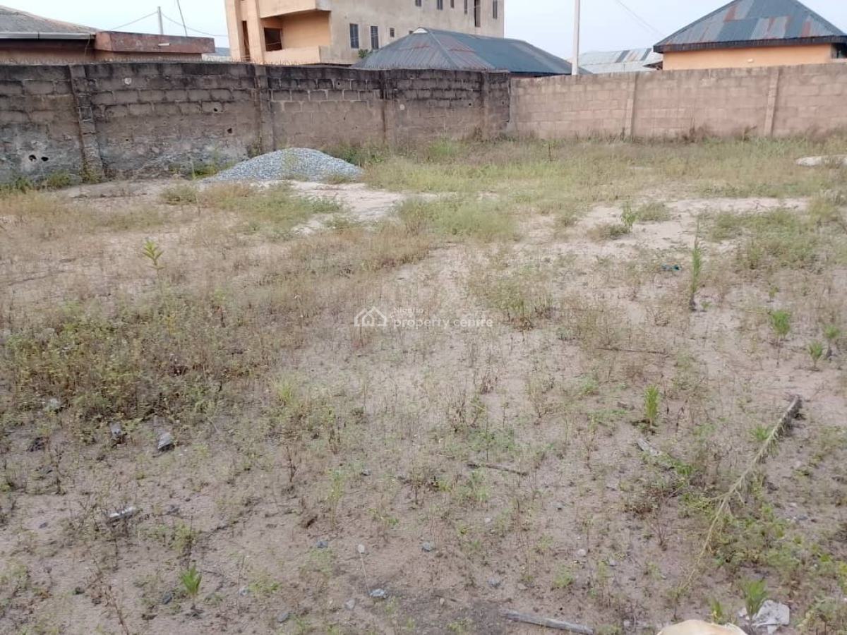 Fenced & Gated Half Plot of Land, Short Drive From Ojodu Berger, Close to Ibafo Bus Stop, Ibafo, Ogun, Residential Land for Sale