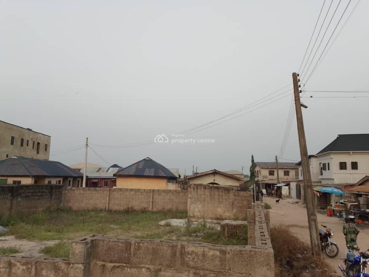Fenced & Gated Half Plot of Land, Short Drive From Ojodu Berger, Close to Ibafo Bus Stop, Ibafo, Ogun, Residential Land for Sale