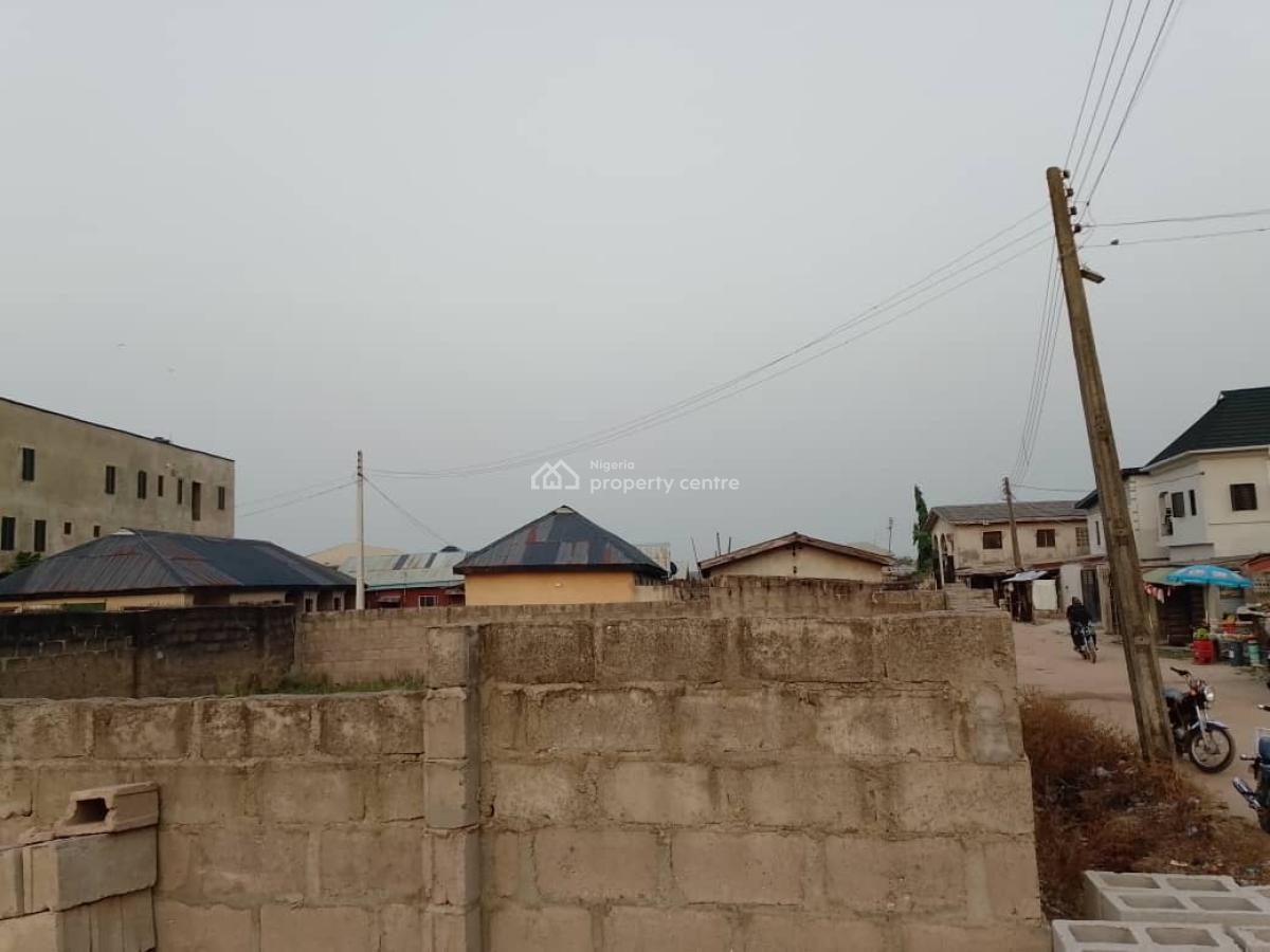 Fenced & Gated Half Plot of Land, Short Drive From Ojodu Berger, Close to Ibafo Bus Stop, Ibafo, Ogun, Residential Land for Sale