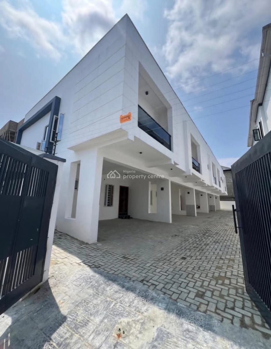 Newly Built Self Service 3 Bedroom Flat with Fitted Kitchen, Sangotedo, Ajah, Lagos, Flat / Apartment for Rent