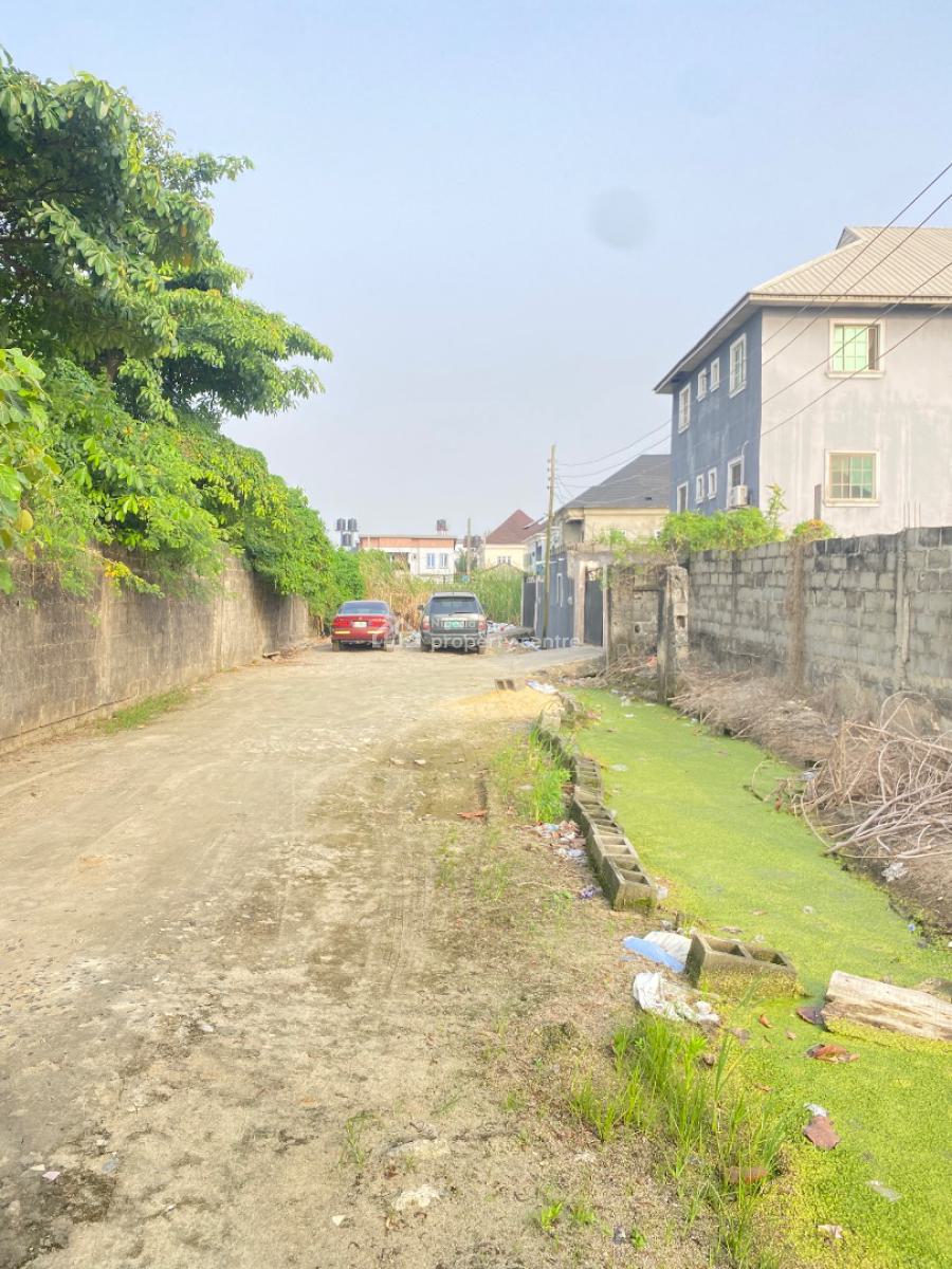 Juicy Deal! 669sqm Sand Filled Land Fenced and Gated, Farmville Estate Opp Blenco Supermarket Sangotedo, Sangotedo, Ajah, Lagos, Residential Land for Sale