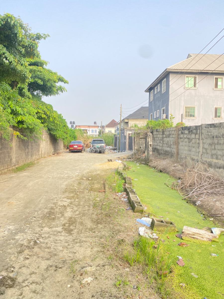 Juicy Deal! 669sqm Sand Filled Land Fenced and Gated, Farmville Estate Opp Blenco Supermarket Sangotedo, Sangotedo, Ajah, Lagos, Residential Land for Sale
