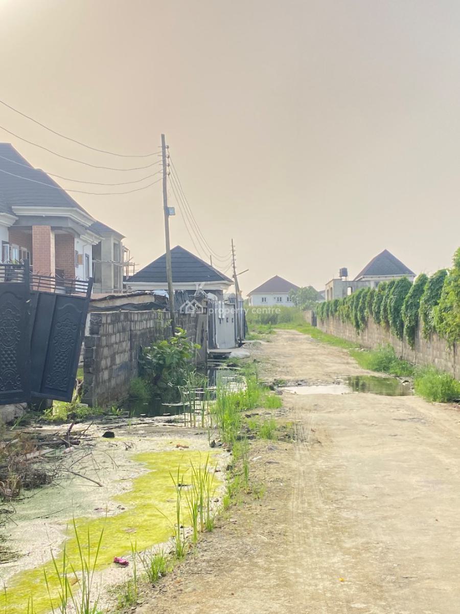 Juicy Deal! 669sqm Sand Filled Land Fenced and Gated, Farmville Estate Opp Blenco Supermarket Sangotedo, Sangotedo, Ajah, Lagos, Residential Land for Sale