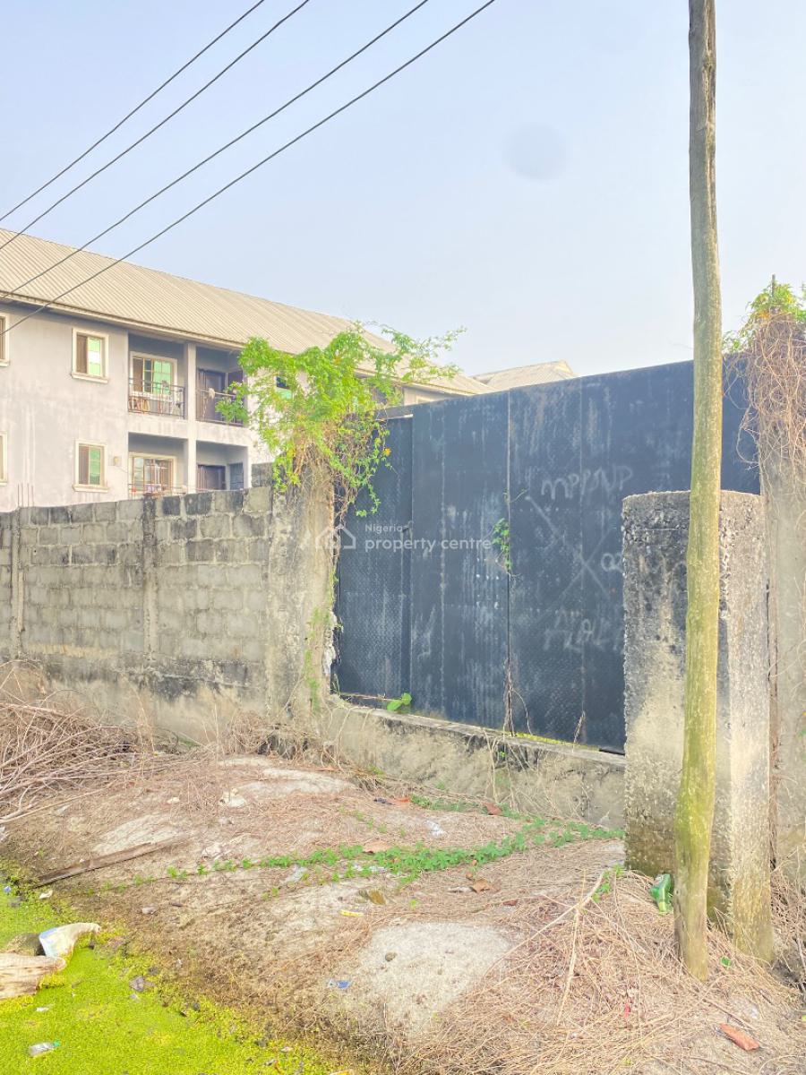 Juicy Deal! 669sqm Sand Filled Land Fenced and Gated, Farmville Estate Opp Blenco Supermarket Sangotedo, Sangotedo, Ajah, Lagos, Residential Land for Sale
