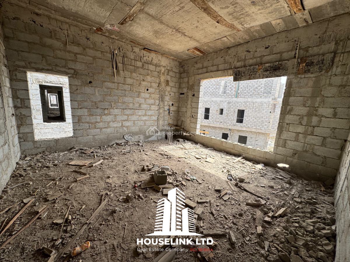 Semi Finished 5 Bedroom Detached Duplex with Bq Available in a Mini Estate, Guzape Main, Guzape District, Abuja, Detached Duplex for Sale