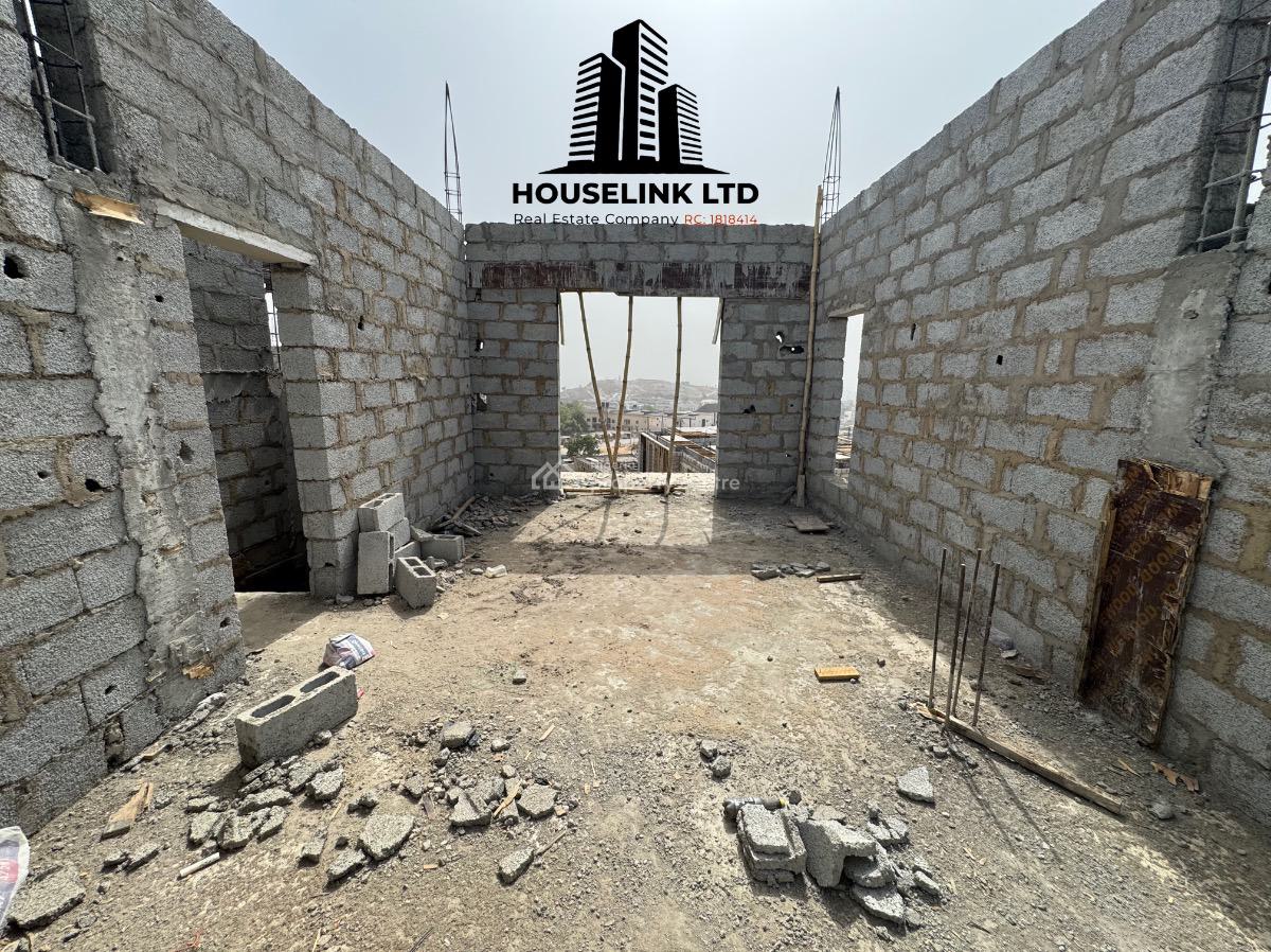 Semi Finished 5 Bedroom Detached Duplex with Bq Available in a Mini Estate, Guzape Main, Guzape District, Abuja, Detached Duplex for Sale