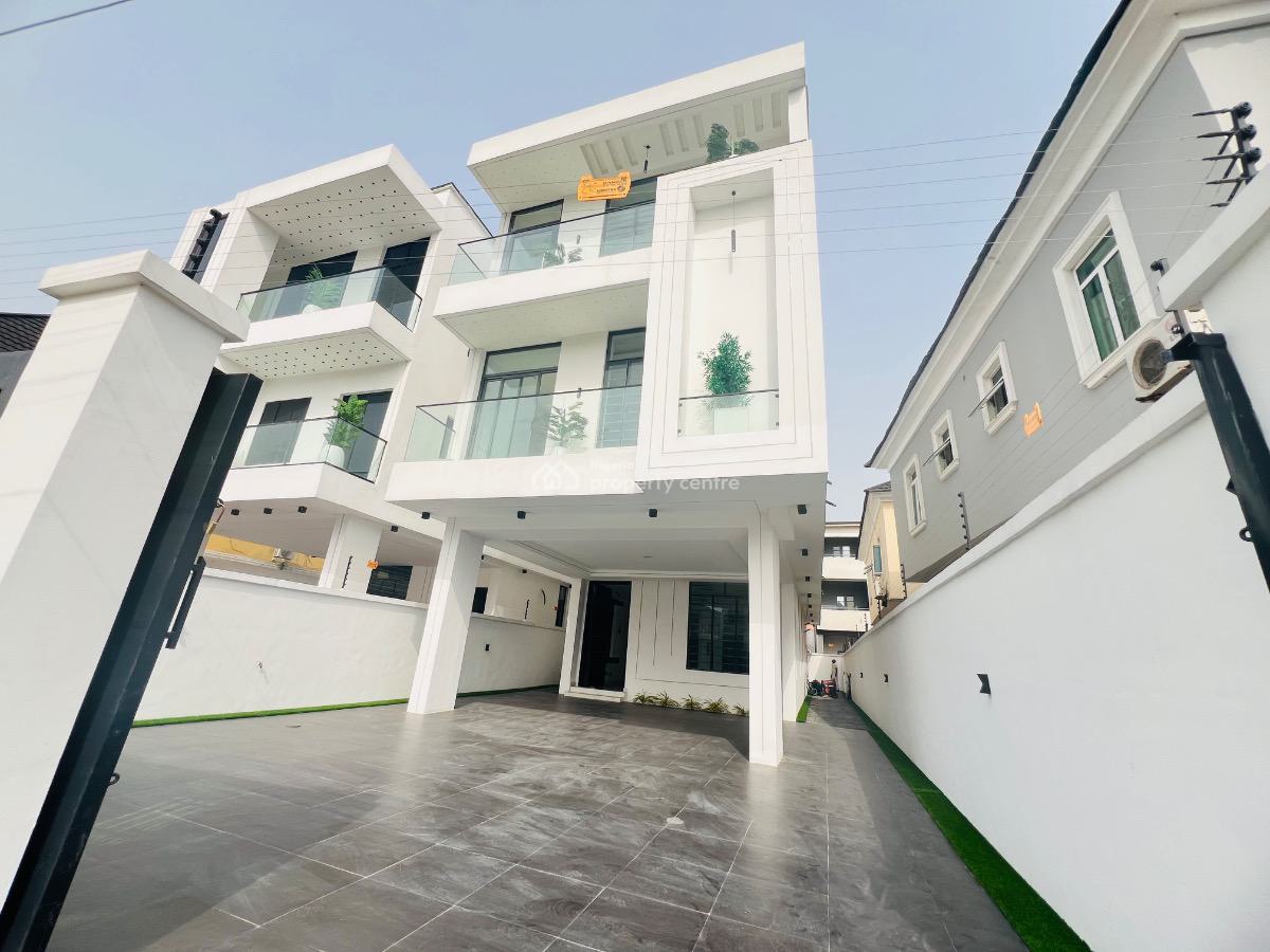 5 Bedroom Detached Duplex with Bq, Chevron Drive, Lekki, Lagos, Detached Duplex for Sale