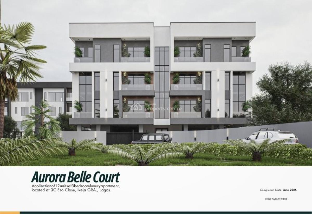 Cutting Edge Designed 3 Bedroom + Bq, Ikeja Gra, Ikeja, Lagos, Flat / Apartment for Sale