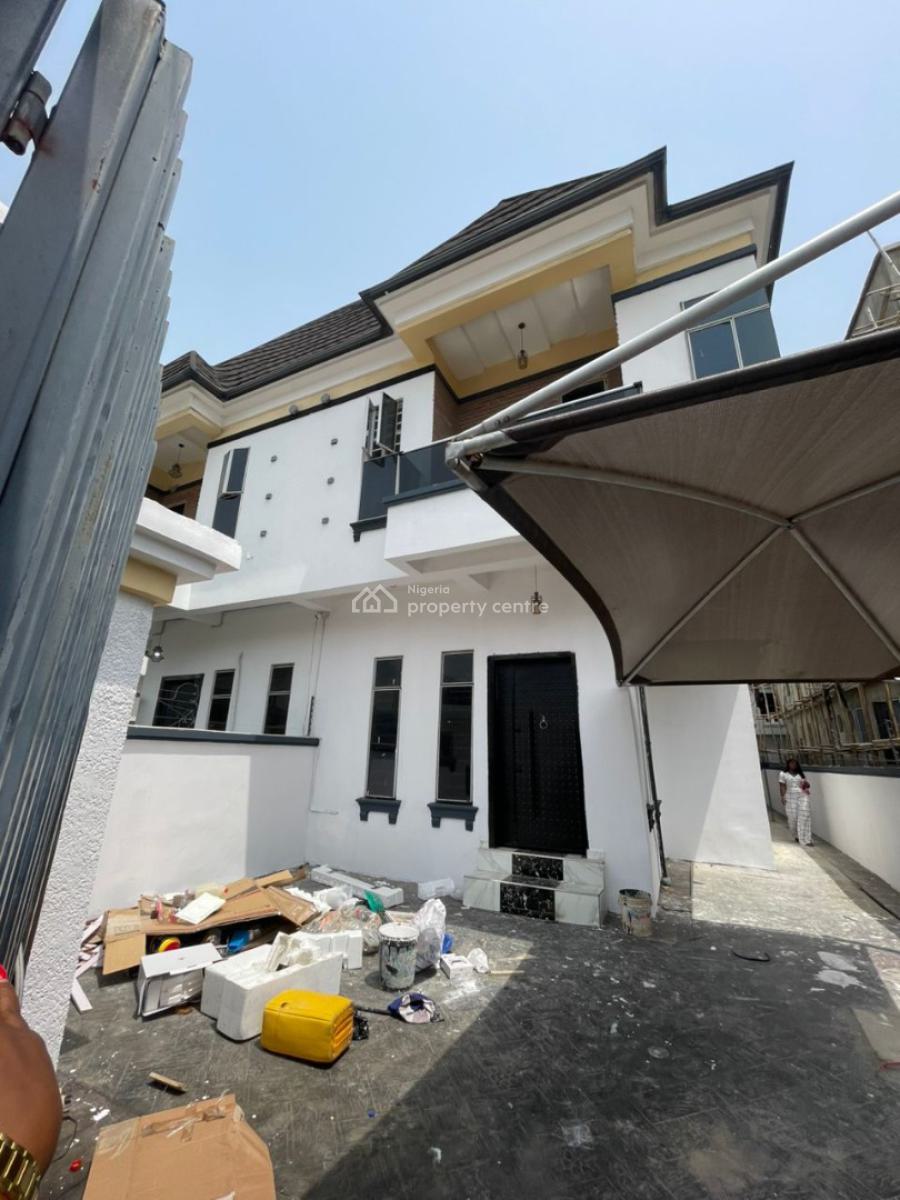 4 Bedroom Semi Detached Duplex with Bq, Ikota, Lekki, Lagos, Semi-detached Duplex for Rent