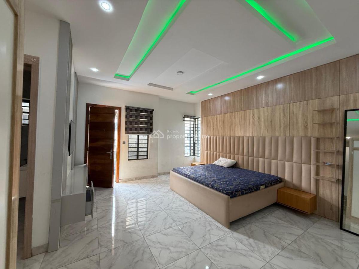 4 Bedroom Semi Detached Duplex with Boys Quarter, Oral Estate, Lekki, Lagos, Detached Duplex for Rent