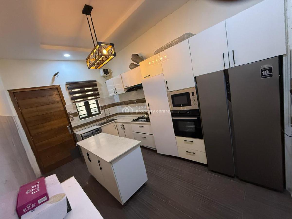 4 Bedroom Semi Detached Duplex with Boys Quarter, Oral Estate, Lekki, Lagos, Detached Duplex for Rent