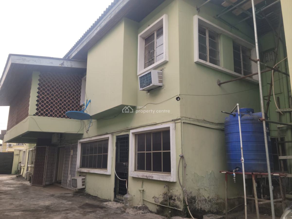 2 Well-built 5 Bedroom Terrace Duplex + Bq in  Attached Storey Building, Off Coker Road, Ilupeju, Lagos, Terraced Duplex for Sale