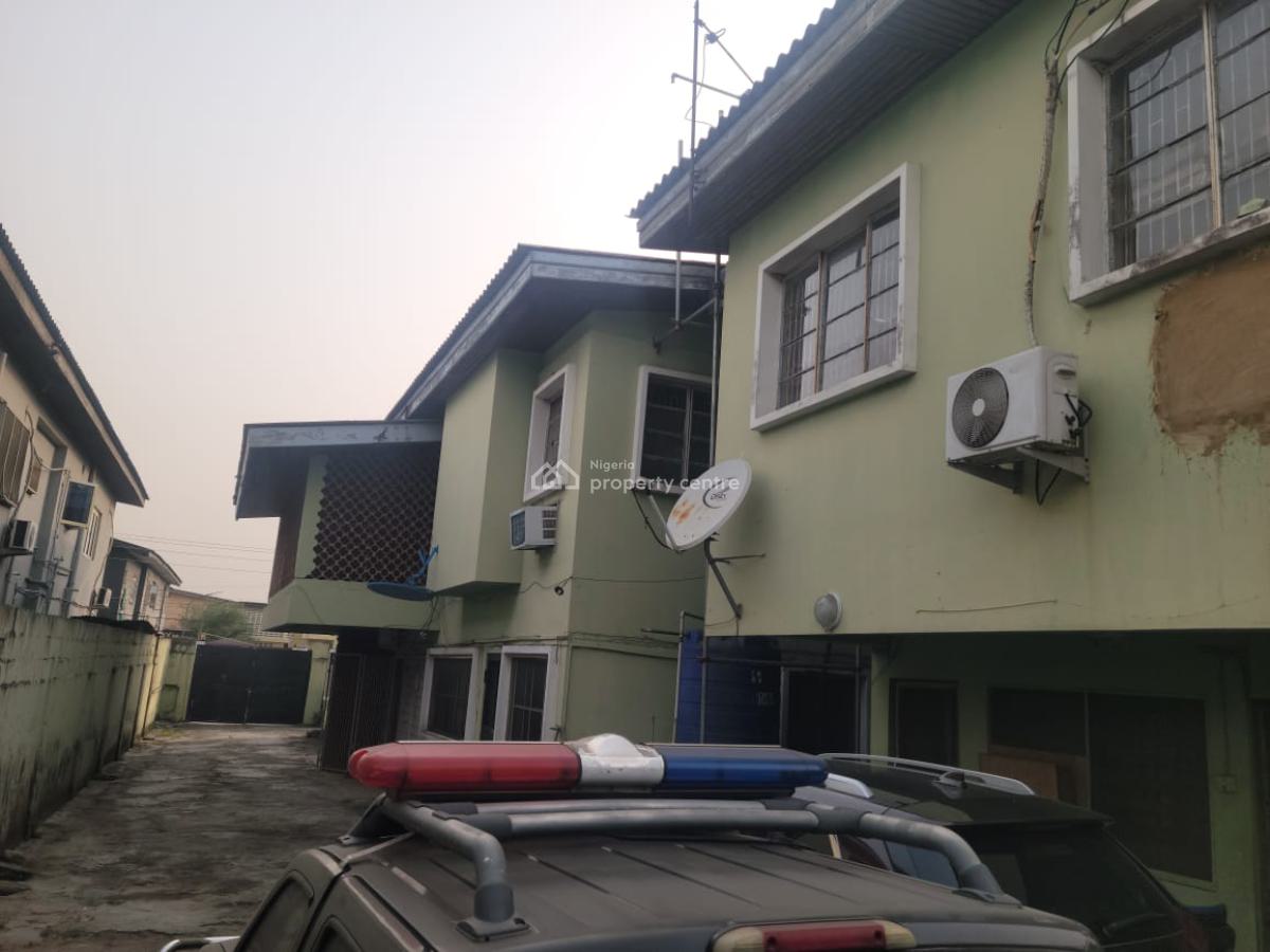 2 Well-built 5 Bedroom Terrace Duplex + Bq in  Attached Storey Building, Off Coker Road, Ilupeju, Lagos, Terraced Duplex for Sale