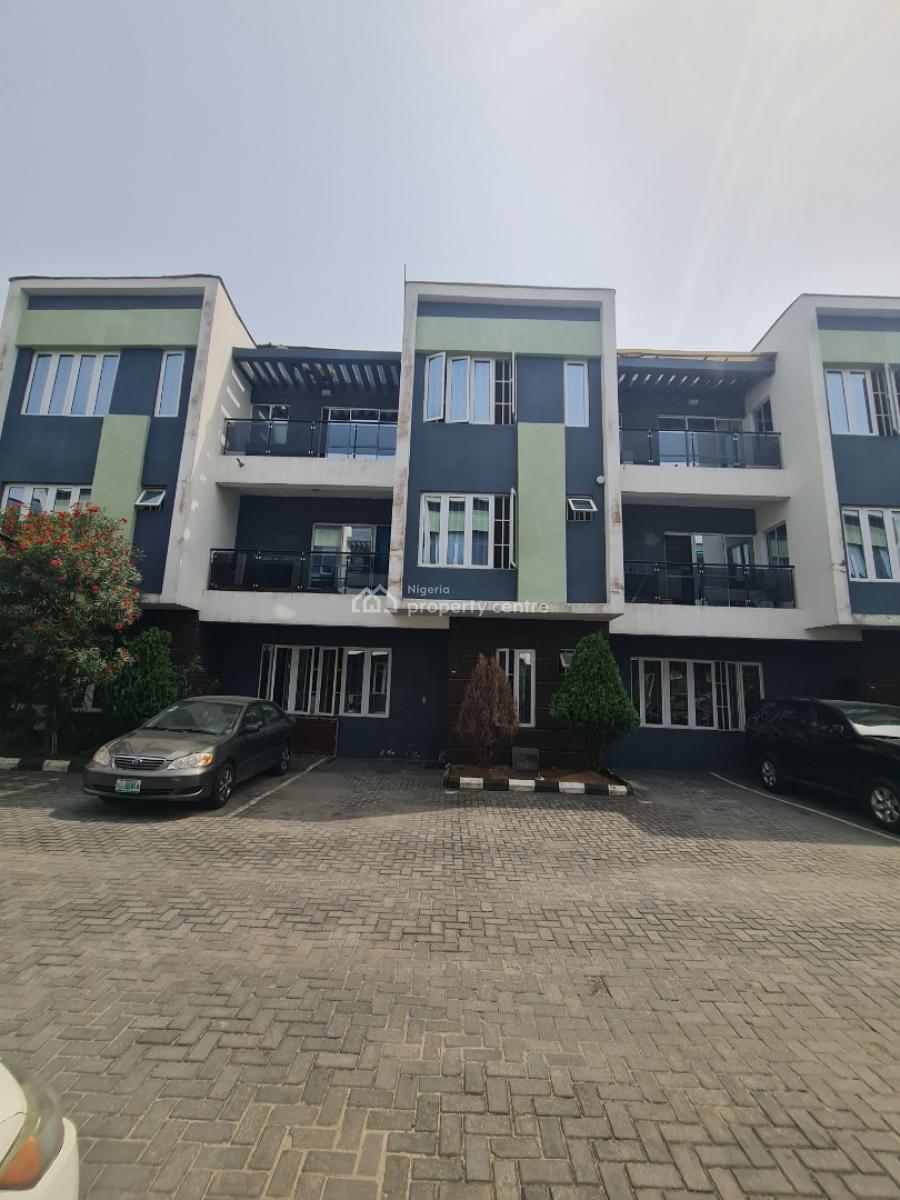 Beautiful 5bedroom Terrace Duplex at Ikate for N10m, Ikate Elegushi, Ikate Elegushi, Lekki, Lagos, Terraced Duplex for Rent