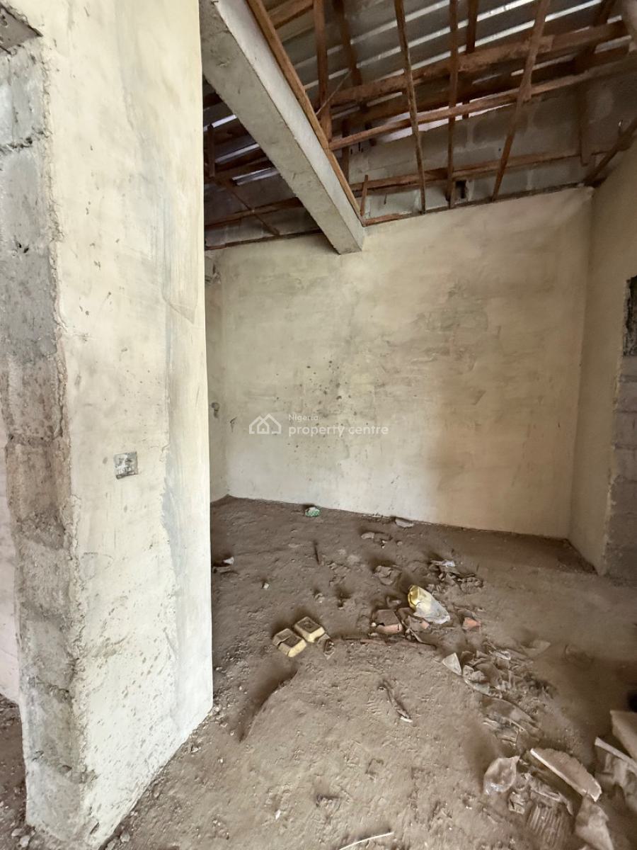 4 Bedroom N Bq Semidetached Carcass, Dupe Oguntade Street/ilasan, Ikate, Lekki, Lagos, Semi-detached Duplex for Sale