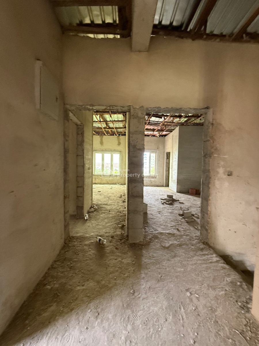 4 Bedroom N Bq Semidetached Carcass, Dupe Oguntade Street/ilasan, Ikate, Lekki, Lagos, Semi-detached Duplex for Sale