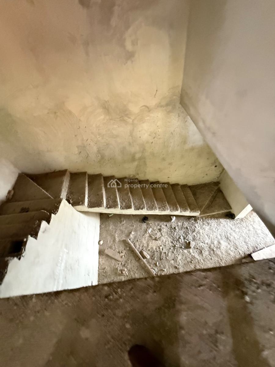 4 Bedroom N Bq Semidetached Carcass, Dupe Oguntade Street/ilasan, Ikate, Lekki, Lagos, Semi-detached Duplex for Sale