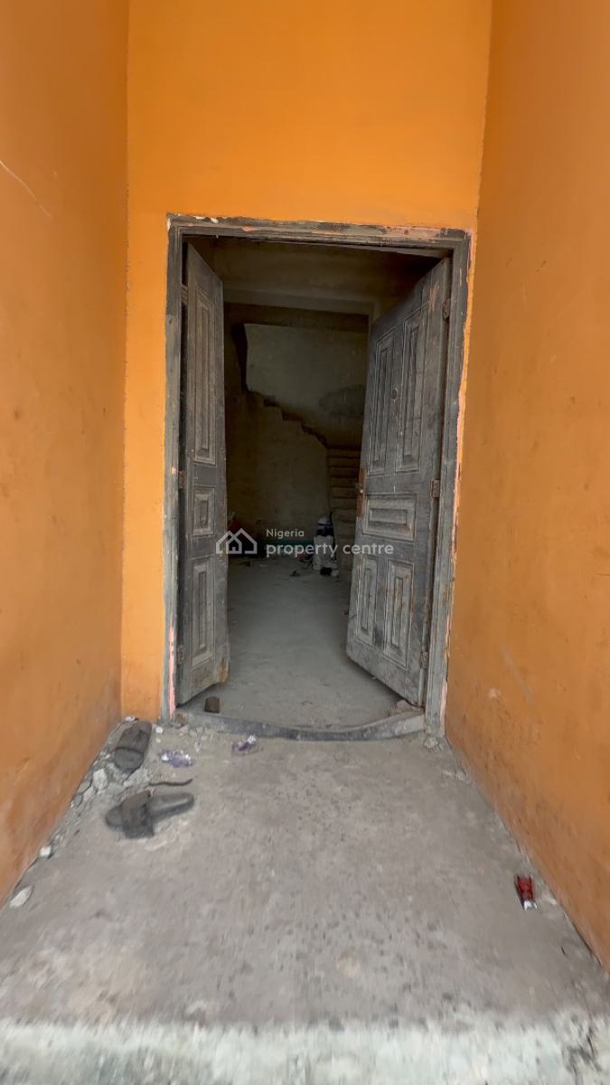 4 Bedroom N Bq Semidetached Carcass, Dupe Oguntade Street/ilasan, Ikate, Lekki, Lagos, Semi-detached Duplex for Sale