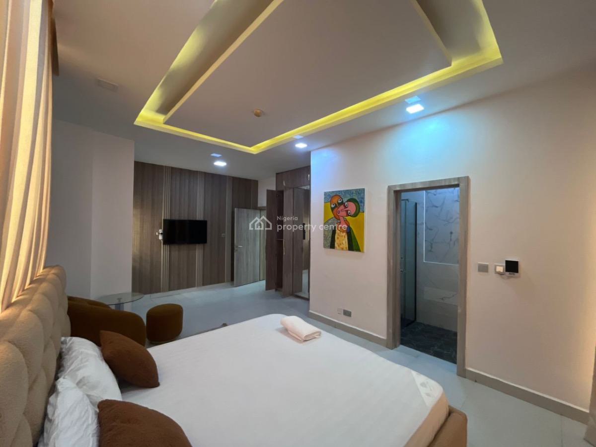 Waterfront 4 Bedroom Penthouse with Snooker, Tennis & Amazing Views, Osborne Foreshore 2, Ikoyi, Lagos, Flat / Apartment Short Let