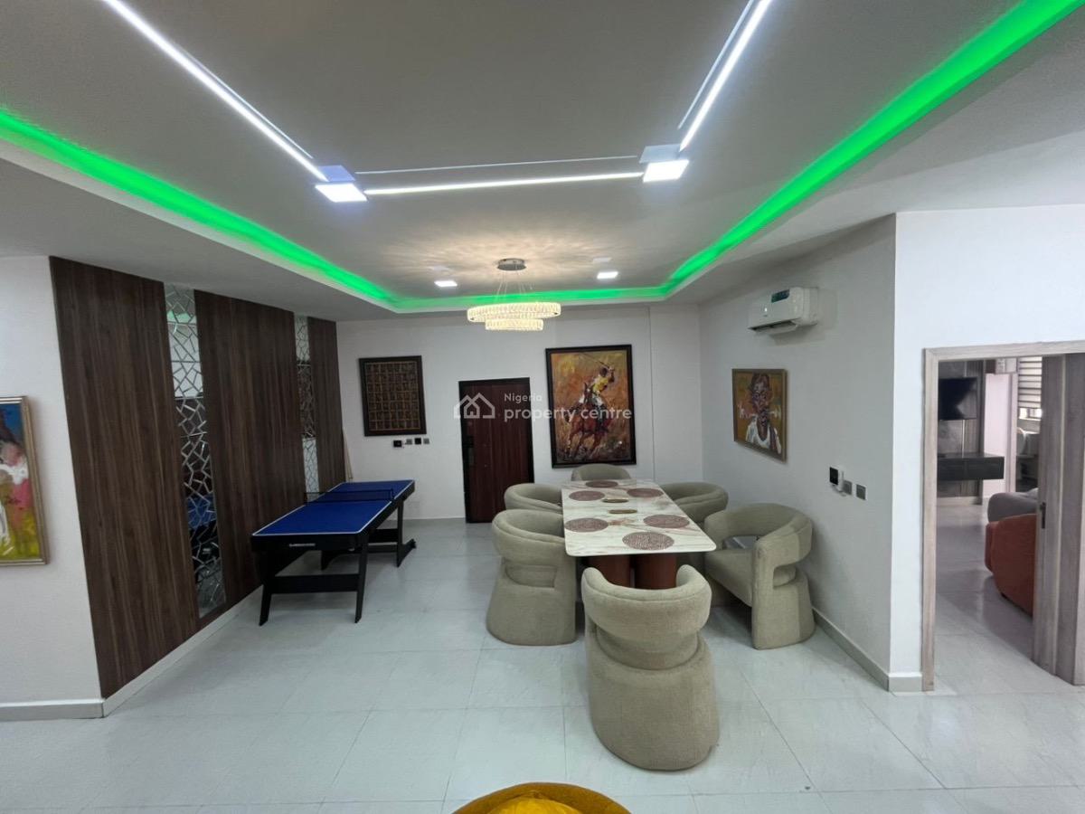 Waterfront 4 Bedroom Penthouse with Snooker, Tennis & Amazing Views, Osborne Foreshore 2, Ikoyi, Lagos, Flat / Apartment Short Let