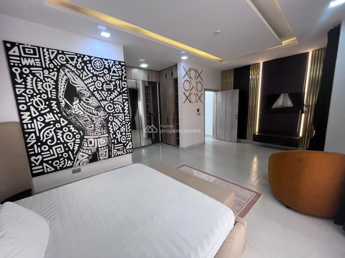 Waterfront 4 Bedroom Penthouse with Snooker, Tennis & Amazing Views, Osborne Foreshore 2, Ikoyi, Lagos, Flat / Apartment Short Let