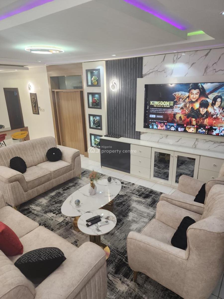 Luxury Smart Furnished 3 Bedroom Apartment, Wuye, Abuja, Flat / Apartment for Rent