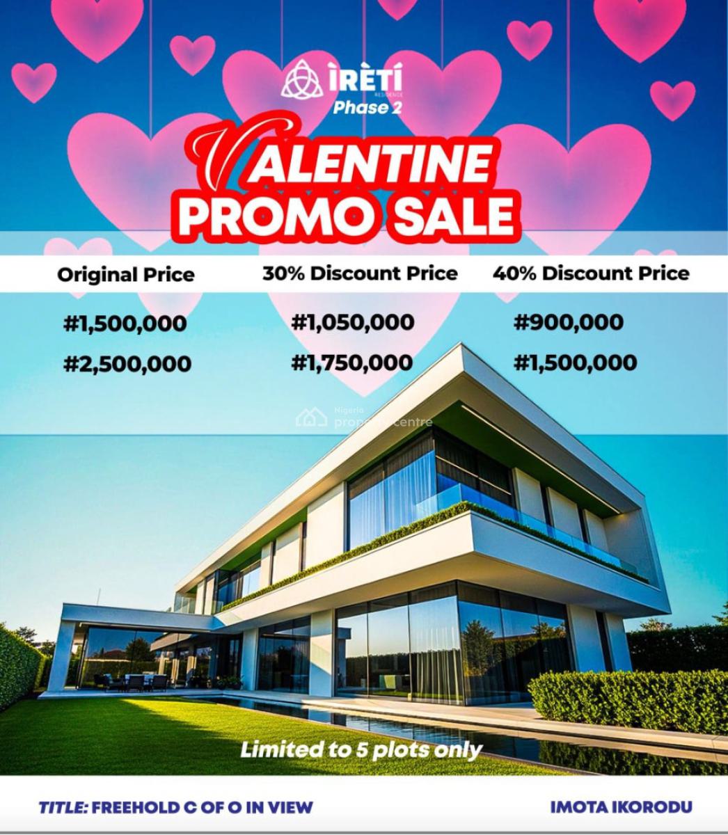 Land with C of O in View 100% Dry, Ireti Estate, Epe, Lagos, Mixed-use Land for Sale