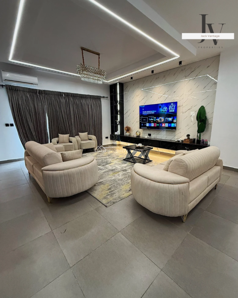 3-bedroom Furnished Apartment with Bq, Victoria Island (vi), Lagos, Flat / Apartment for Rent