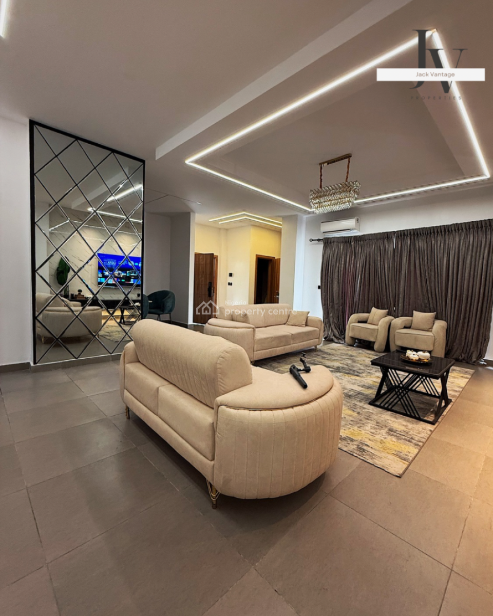 3-bedroom Furnished Apartment with Bq, Victoria Island (vi), Lagos, Flat / Apartment for Rent